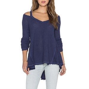FREE PEOPLE Moonshine V-Neck Sweater